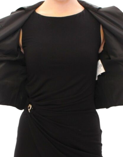 Dolce & Gabbana - Elegant Black Bolero Shrug Jacket