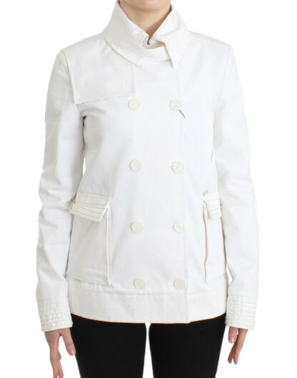 GF Ferre - Chic Double Breasted Cotton Jacket