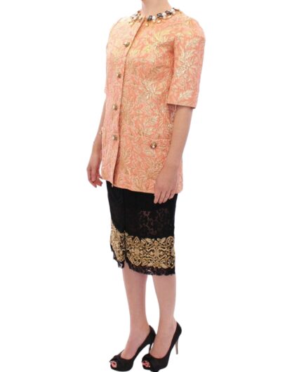 Dolce & Gabbana - Exclusive Crystal Brocade Coat Jacket