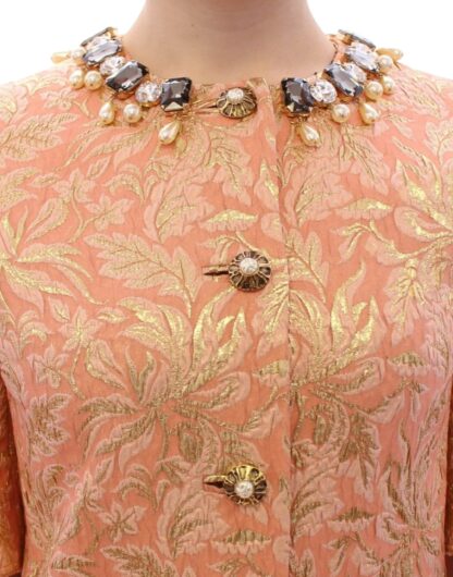 Dolce & Gabbana - Exclusive Crystal Brocade Coat Jacket