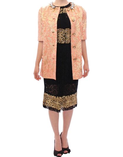 Dolce & Gabbana - Exclusive Crystal Brocade Coat Jacket