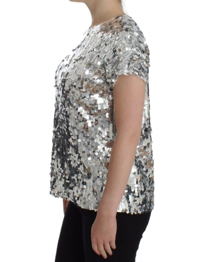 Dolce & Gabbana - Enchanted Sicily Sequined Evening Blouse