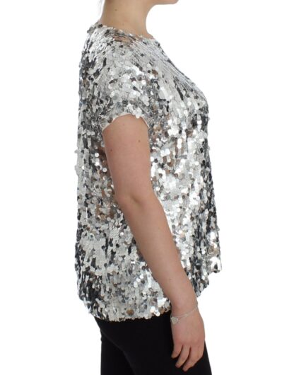 Dolce & Gabbana - Enchanted Sicily Sequined Evening Blouse