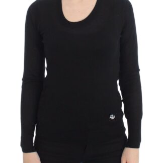 Dolce & Gabbana - Elegant Black Wool Cardigan Sweater