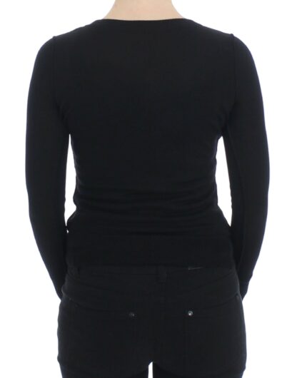 Dolce & Gabbana - Elegant Black Wool Crewneck Sweater