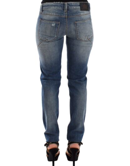 Ermanno Scervino - Chic Slim-Fit Blue Denim Jeans