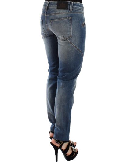 Ermanno Scervino - Chic Slim-Fit Blue Denim Jeans