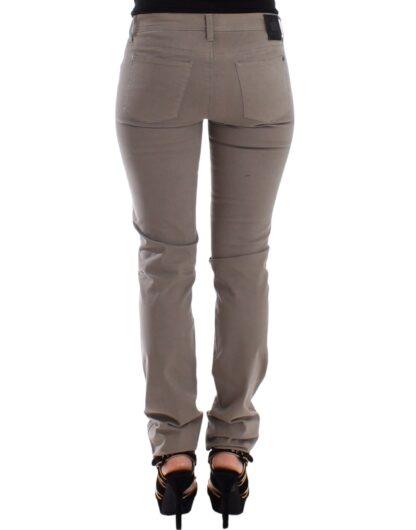 Ermanno Scervino - Chic Taupe Skinny Jeans for Elevated Style