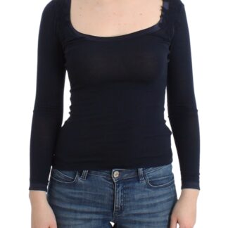 Ermanno Scervino - Elegant Blue Modal Blend Top