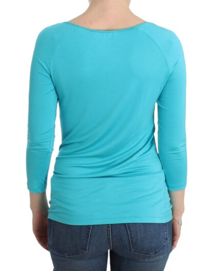 Ermanno Scervino - Elegant Blue Modal Blend Top