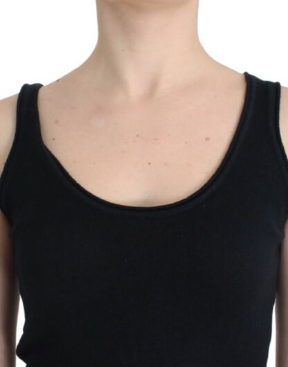 Ermanno Scervino - Elegant Black Cashmere Knit Top