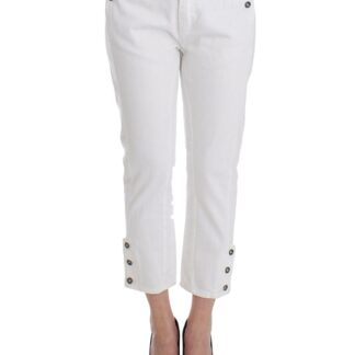 Ermanno Scervino - Elegantly Tailored Beige Slim Dress Pants