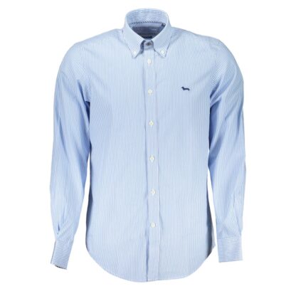 Harmont & Blaine Elegant Striped Button-Down Cotton Shirt