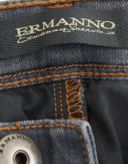 Ermanno Scervino - Chic Gray Slim-Fit Skinny Jeans