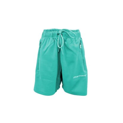 Pharmacy Industry - Chic Green Bermuda Shorts with Side Stripes