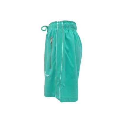 Pharmacy Industry - Chic Green Bermuda Shorts with Side Stripes