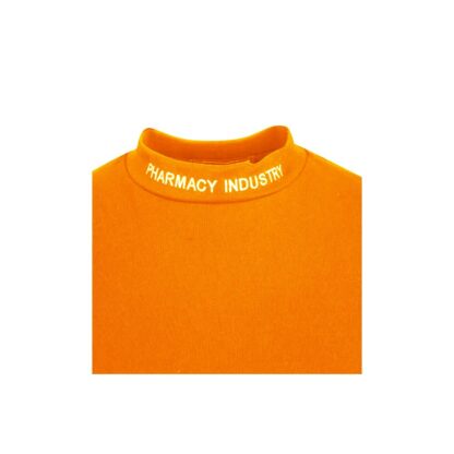 Pharmacy Industry - Chic Embroidered Collar Tee