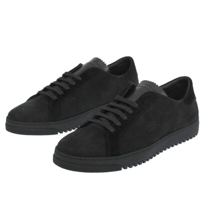 Off-White - Elegant Suede Calfskin Sneakers