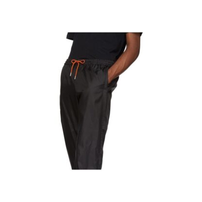 Heron Preston - Elevated Casual Black Cotton Trousers