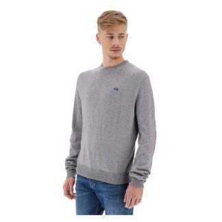 La Martina - Light Blue Cotton Men Sweater