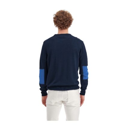 La Martina - Blue Cotton Men Sweater