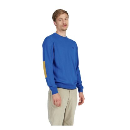 La Martina - Light Blue Cotton Men Sweater