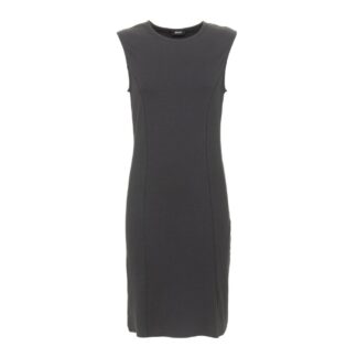 Imperfect - Black Polyester Women Dress