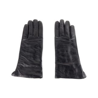 Cavalli Class - Red Lambskin Women Glove