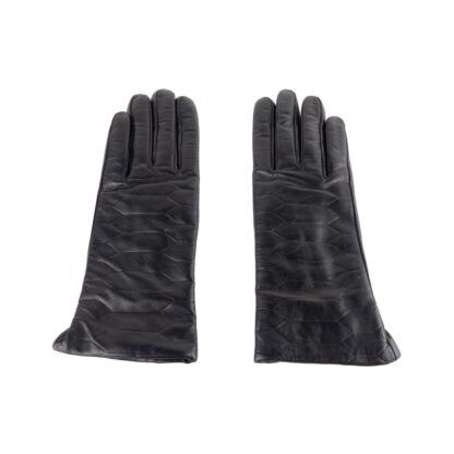 Cavalli Class - Black Lambskin Women Glove