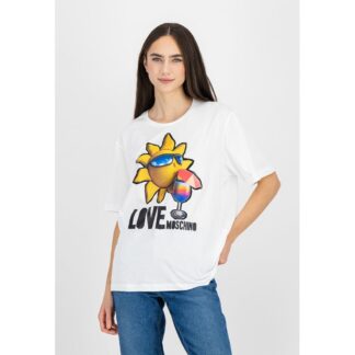 Love Moschino - White Cotton Women Dress