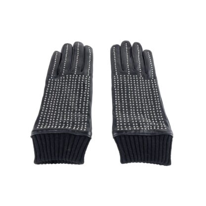 Cavalli Class - Black Lambskin Men Glove