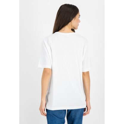 Love Moschino - Chic Logo Cotton Tee in Elegant White