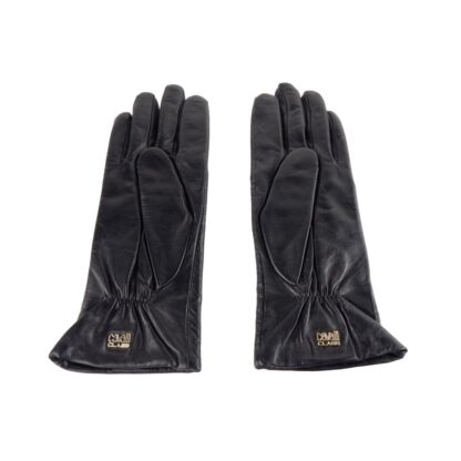 Cavalli Class - Black Lambskin Women Glove