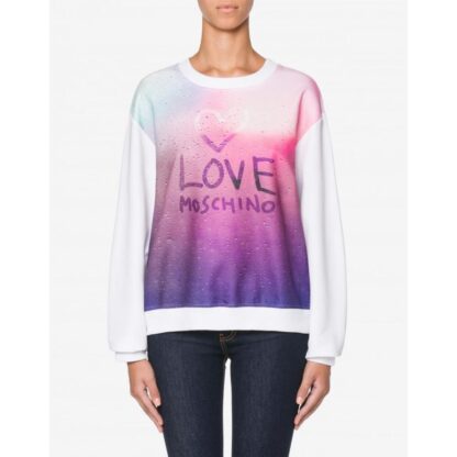 Love Moschino - White Cotton Women Sweater