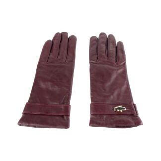 Cavalli Class - Green Lambskin Leather Men Glove