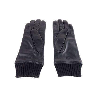 Cavalli Class - Black Lambskin Men Glove