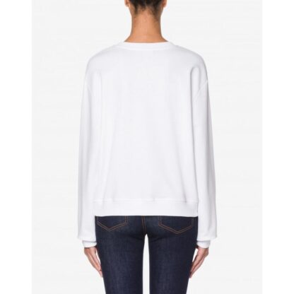 Love Moschino - White Cotton Women Sweater