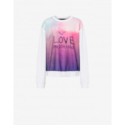 Love Moschino - White Cotton Women Sweater