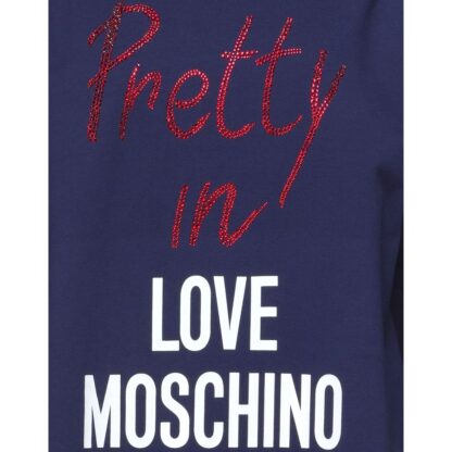 Love Moschino - Blue Cotton Women Dress