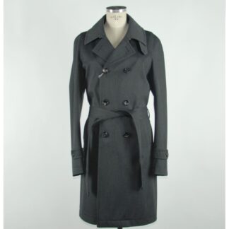 Made in Italy - Italian Elegance Wool-Cashmere Men's Raincoat