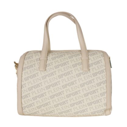 Plein Sport - Chic White Eco-Leather Crossbody Bag