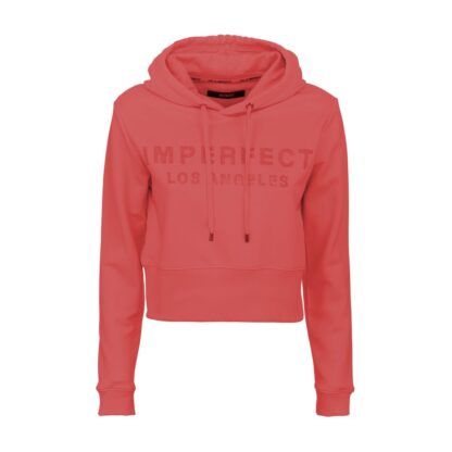 Imperfect - Red Cotton Women's Hoodie