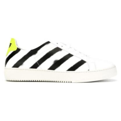 Off-White - White Leather Women Sneaker