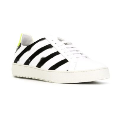 Off-White - White Leather Women Sneaker