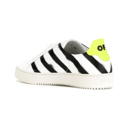 Off-White - White Leather Women Sneaker