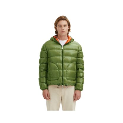 Centogrammi - Emerald Elegance Reversible Down Jacket