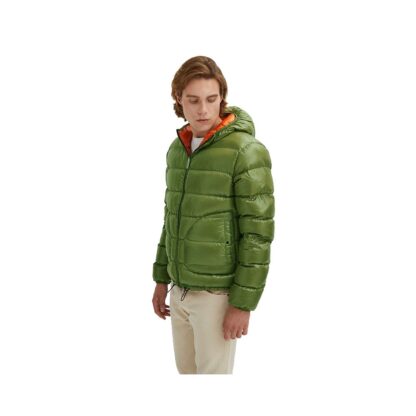 Centogrammi - Emerald Elegance Reversible Down Jacket