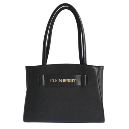 Plein Sport - Sleek Black Three-Compartment Tote Bag