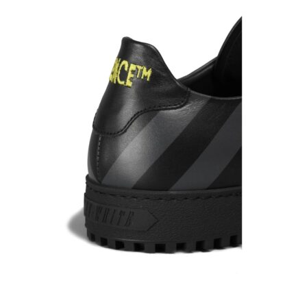 Off-White - Black Calfskin Women Sneaker