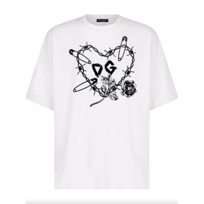 Dolce & Gabbana - White Cotton Men T-Shirt